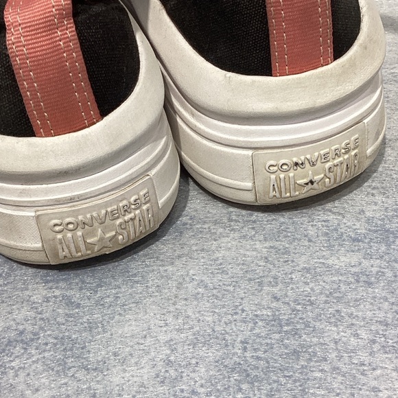 Converse Chuck Taylor All Star Lugged Canvas Women's Shoes Sz 7 Pink Trim - Picture 7 of 9